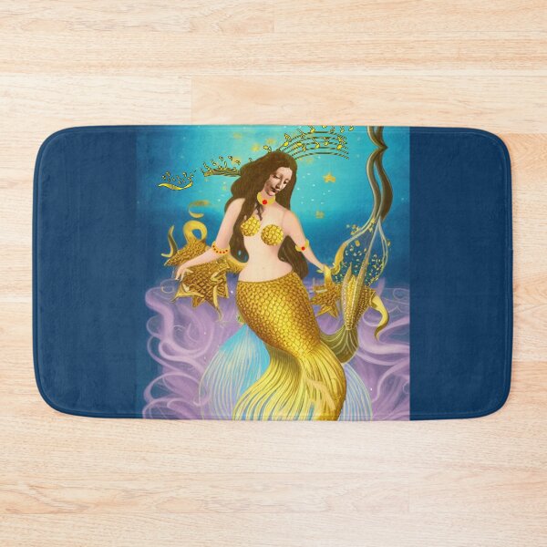 Item preview, Mermaid and fish harp designed and sold by Artbellachi.