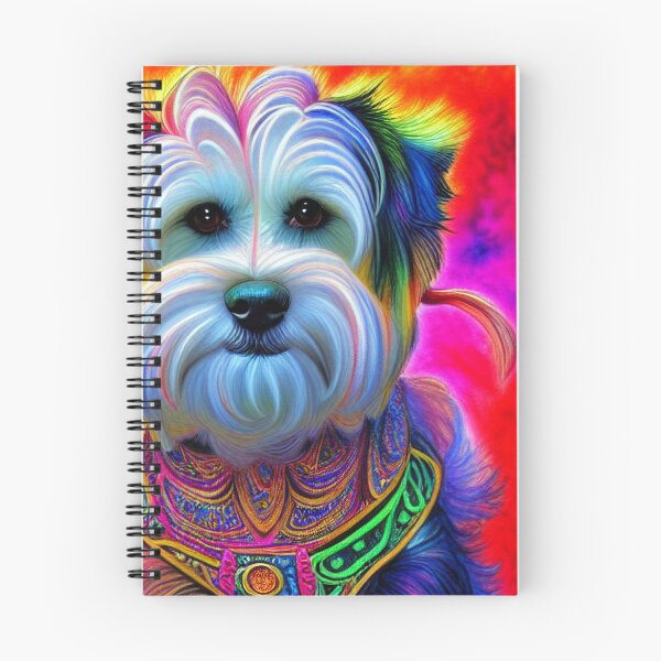 Item preview, Tribal Havanese Dog Art 1 designed and sold by DiatomDesigns.