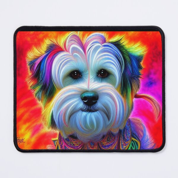 Item preview, Tribal Havanese Dog Art 1 designed and sold by DiatomDesigns.