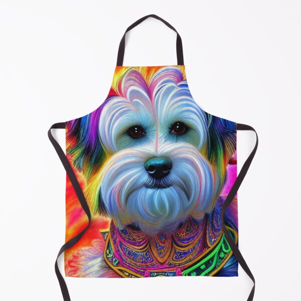 Item preview, Tribal Havanese Dog Art 1 designed and sold by DiatomDesigns.