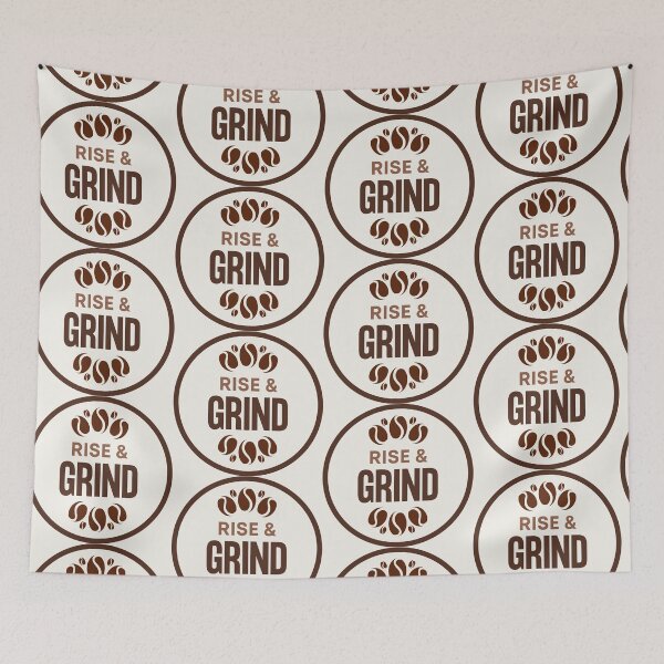 Item preview, Rise and Grind - for the Coffee Lover. designed and sold by MtWoodsonSales.