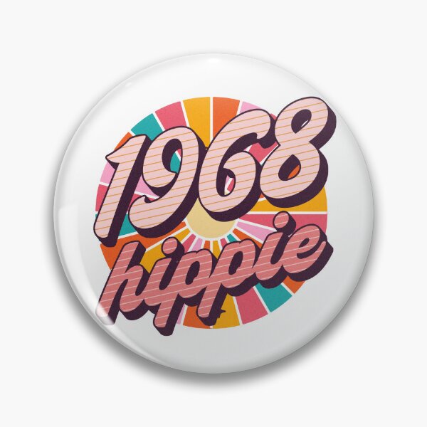 Artikelvorschau, 1968 Hippie - 1968 Retro - Weihnachtsgeschenk für alte Hippies entworfen und verkauft von AlanPhotoArt.