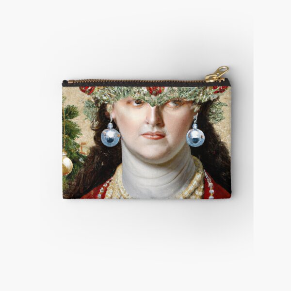 Item preview, Ai Holiday Altered Art Portraits Painting, Ai Christmas Art by Ai designed and sold by RadRococo.