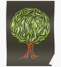Illusion tree Poster