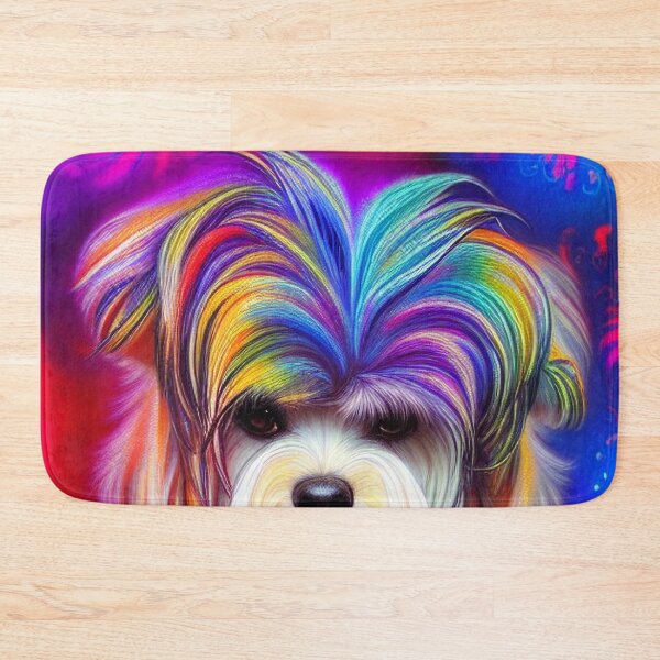 Item preview, Tribal Havanese Dog Art 2 designed and sold by DiatomDesigns.