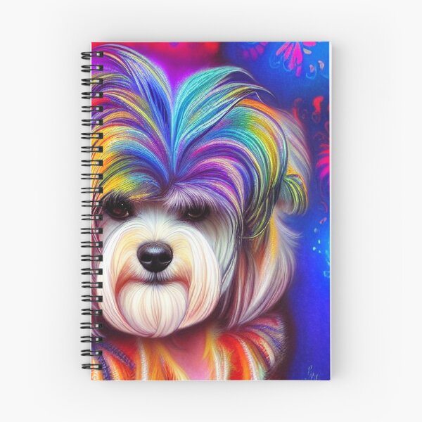 Item preview, Tribal Havanese Dog Art 2 designed and sold by DiatomDesigns.