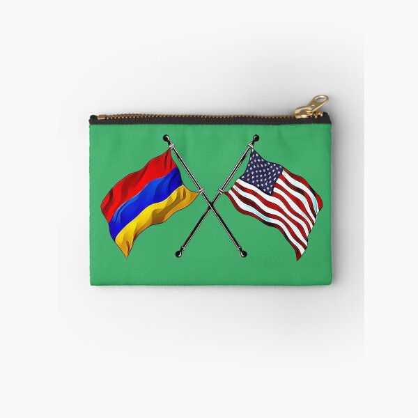 Item preview, Armenian and USA Flags designed and sold by doniainart.