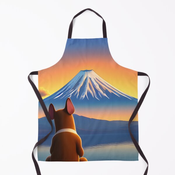 Item preview, Dog looking at Mt Fuji designed and sold by bradm50.