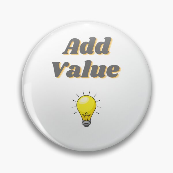 Item preview, Add Value T-Shirt designed and sold by DevDezine.
