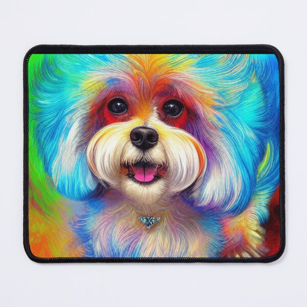 Item preview, Tribal Havanese Dog Art 3 designed and sold by DiatomDesigns.