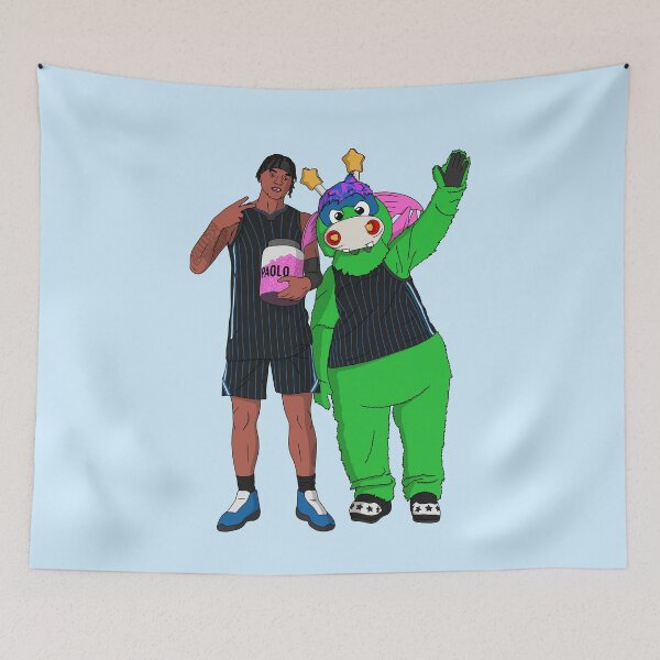 Item preview, Paolo Banchero And Stuff The Magic Dragon - Orlando Basketball designed and sold by sportsign.