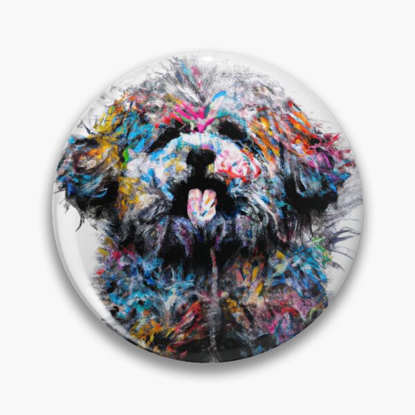 Item preview, Tribal Havanese Dog Art 4 designed and sold by DiatomDesigns.