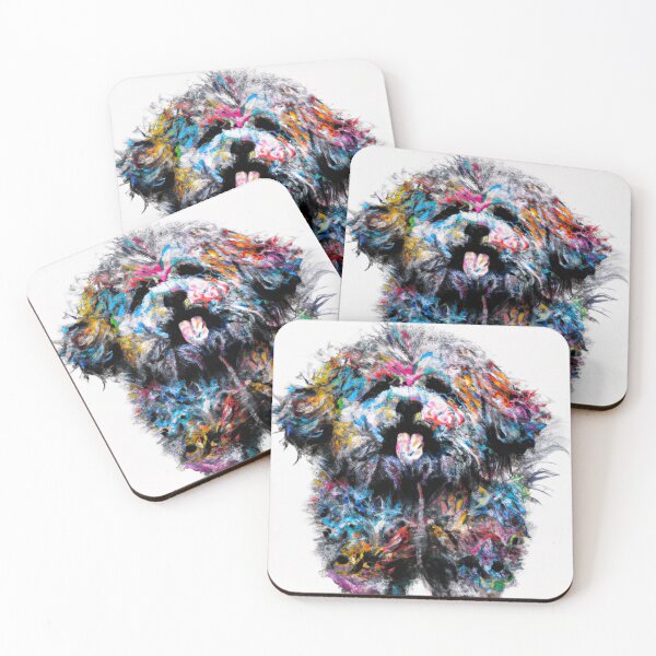 Item preview, Tribal Havanese Dog Art 4 designed and sold by DiatomDesigns.