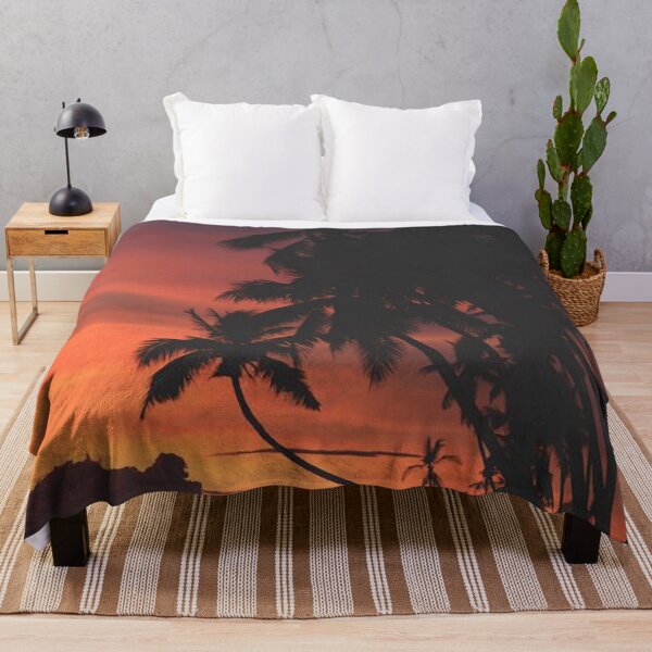 Item preview, Tall Palm trees and beautiful sunset designed and sold by Durgaa D.