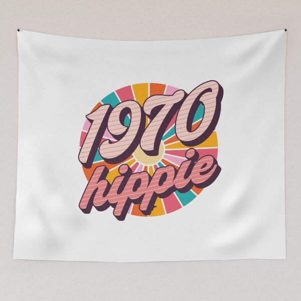 Item preview, 1970 Hippie - Epic Since 1970 - Christmas Gift For Legendary Hippies designed and sold by AlanPhotoArt.