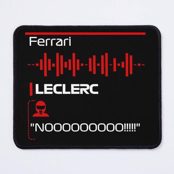 Item preview, NOOOOOO!!!!! - Charles Leclerc No Quote - F1 Team Radio designed and sold by StickItOnPole.