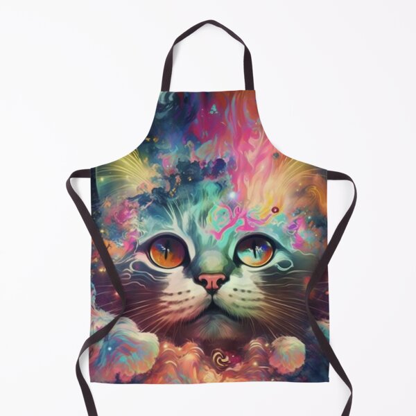 Item preview, psychedelic cat 2 designed and sold by Daramacus.