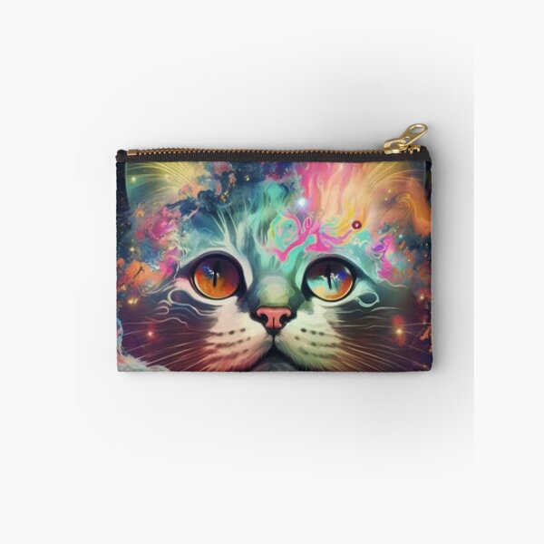 Item preview, psychedelic cat 2 designed and sold by Daramacus.