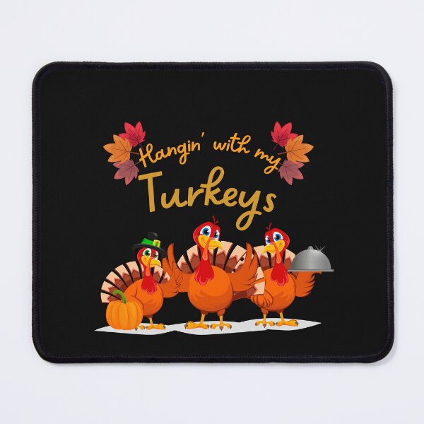 Item preview, Hangin' with My Turkeys - Funny Matching Thanksgiving Design - kids, family or friendsgiving designed and sold by Ceramic Scripture.