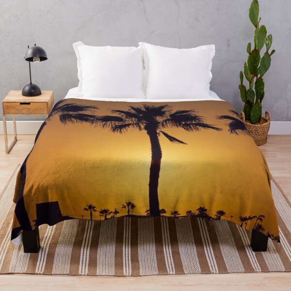 Item preview, Tall Palm trees and beautiful sunset designed and sold by Durgaa D.