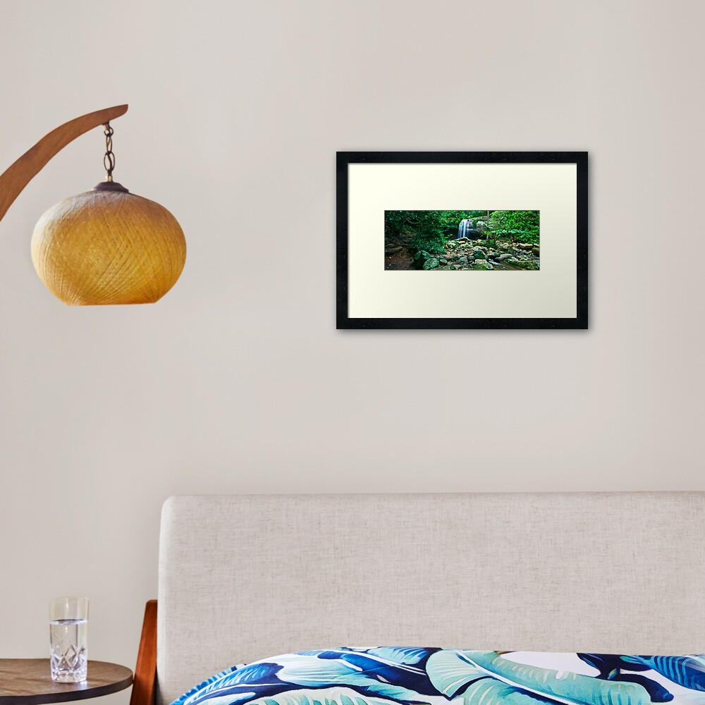 Serenity Falls Framed Art Print