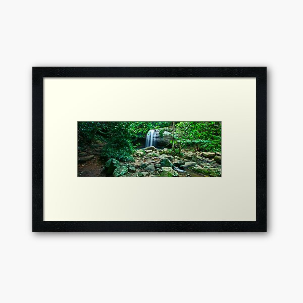Serenity Falls Framed Art Print