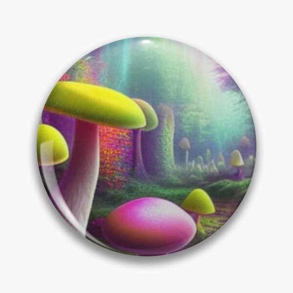 Item preview, Beautiful Psychedelic Colorful Mushrooms designed and sold by Sweet-A-Dsignz.