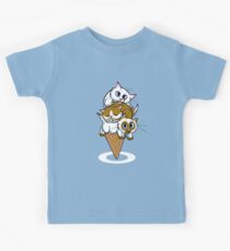 Kitten Cone Kids Tee