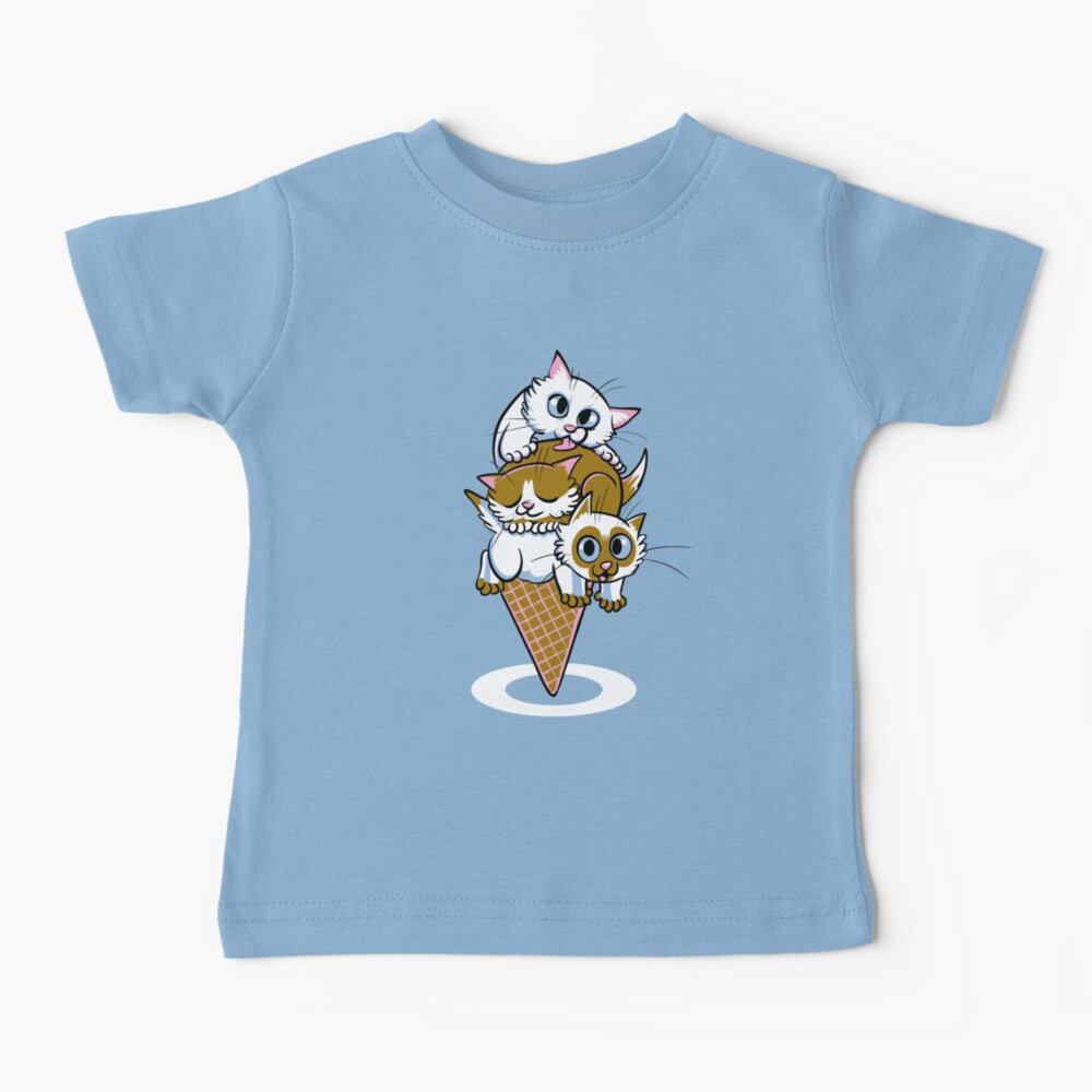 Kitten Cone Baby T-Shirt