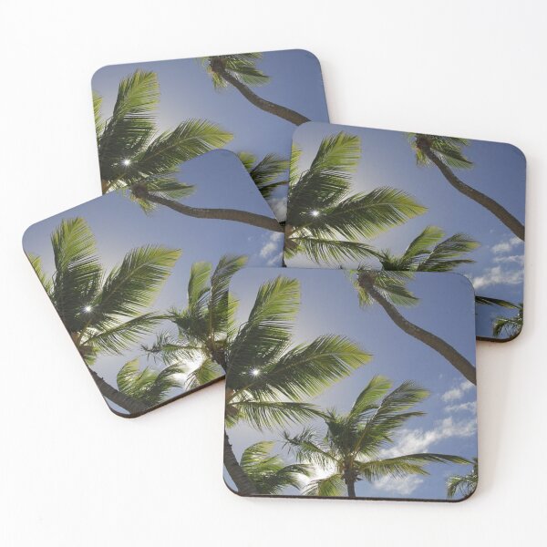Item preview, Tall Palm trees and blue sky designed and sold by Durgaa D.