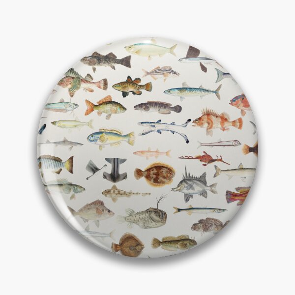 Item preview, Fish Chart designed and sold by BlueSpecsStudio.