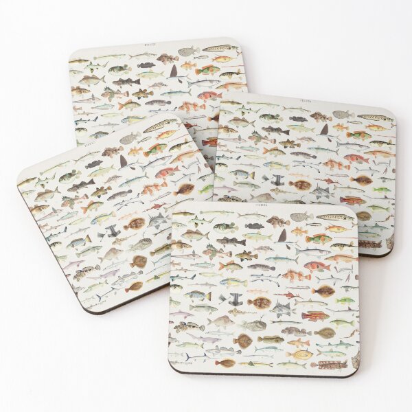 Item preview, Fish Chart designed and sold by BlueSpecsStudio.
