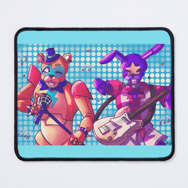 Item preview, Glamrock Freddy and Bonnie FNAF security breach designed and sold by engelbatterie.