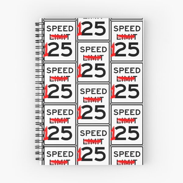 Item preview, SPEED LIMIT 125 designed and sold by DomGDesign.