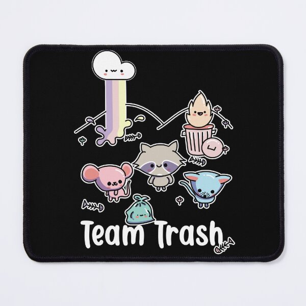 Item preview, Kawaii Raccoon, Rat and Opossum, Team Trash Pastel Rainbow  designed and sold by Good-Find.