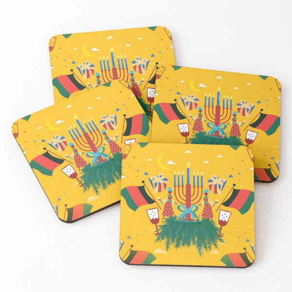 Item preview, yellow kwanzaa designed and sold by Gossip Rag.