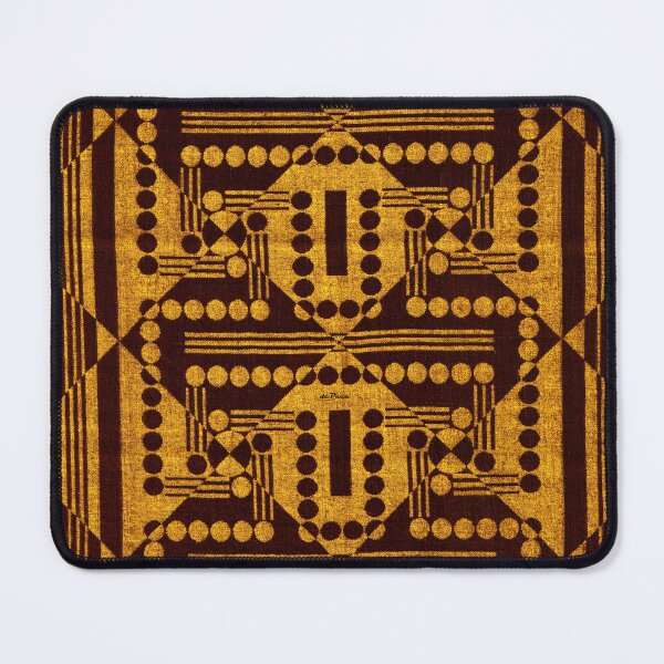 Item preview, Geometric Designs in Red and Golden Rod - dePace' designed and sold by mrpropcake.