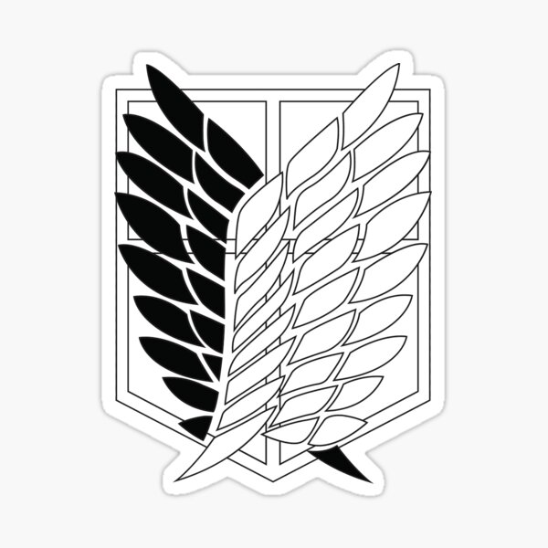 Attaque sur Titan Wings of Freedom Sticker