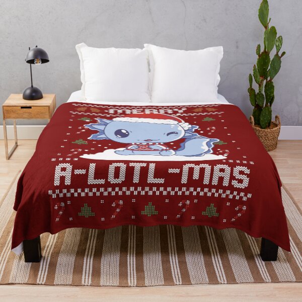 Item preview, Cute Axolotl Christmas Merry Alotlmas For Axolotl Lover designed and sold by MrEddie10.