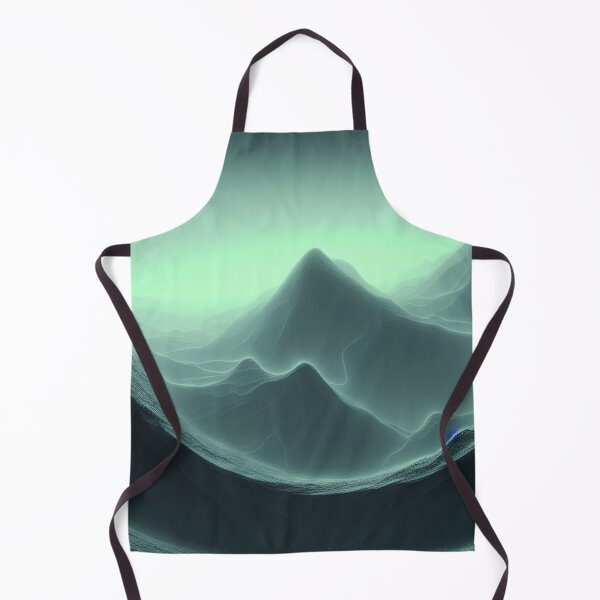 Item preview, Abstract Scene Of Mountains, Magical Scenery Nature designed and sold by NatureFood.