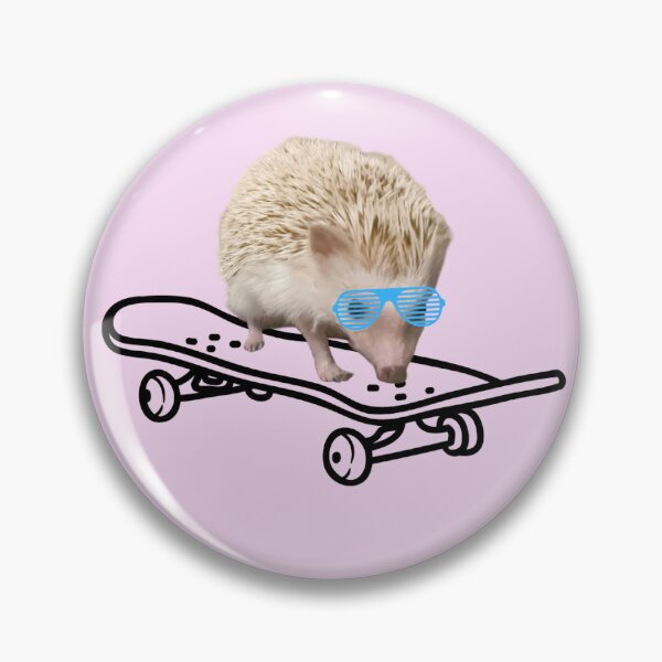 Item preview, Pink Skater Hedgehog II designed and sold by ChinnieGirl.
