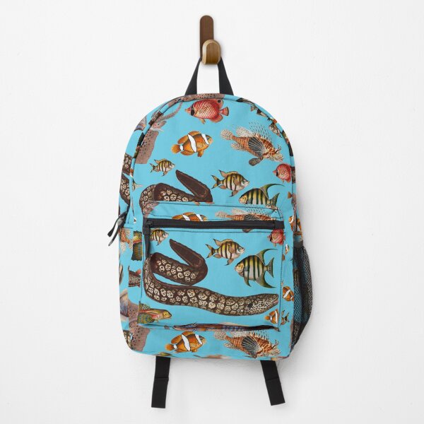 Item preview, Tropical Fish From Colorful Coral Reefs Pattern (blue) designed and sold by andydavistech.