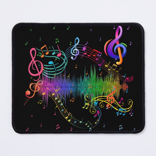 Item preview, Love Music-Black Background  designed and sold by Trendi61.