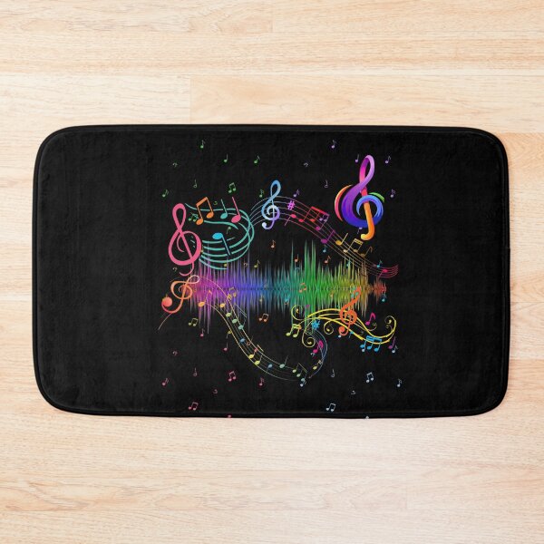 Item preview, Love Music-Black Background  designed and sold by Trendi61.