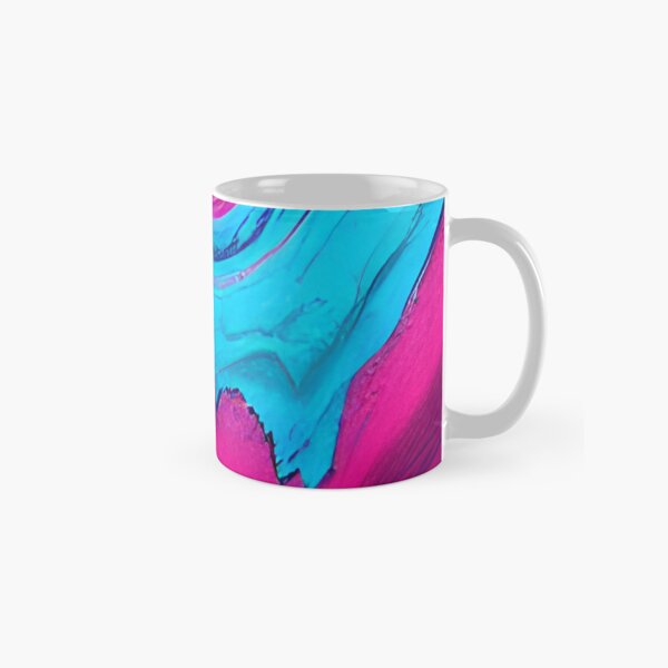 Aperçu de l'œuvre Beau marbre liquide violet turquoise - chic et élégant. créée et vendue par wtfbba.