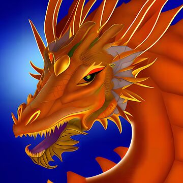 Artwork thumbnail, Royal Gold Ancient Dragon by dragynrain