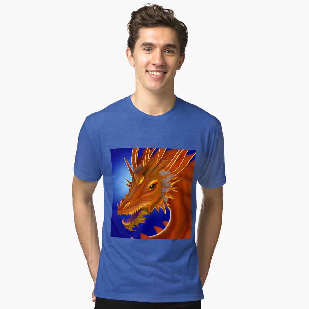 Item preview, Tri-blend T-Shirt designed and sold by dragynrain.