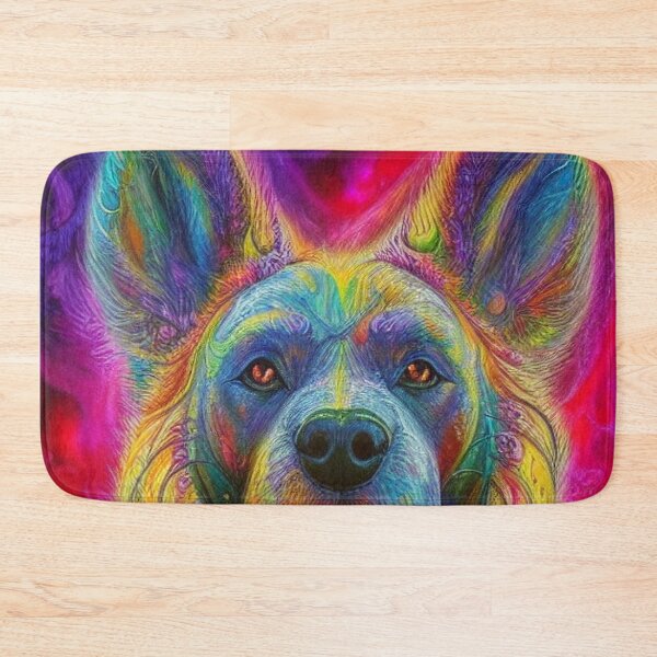 Item preview,  Tribal Swedish Vallhund Dog Art 4 designed and sold by DiatomDesigns.