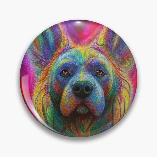 Item preview,  Tribal Swedish Vallhund Dog Art 4 designed and sold by DiatomDesigns.