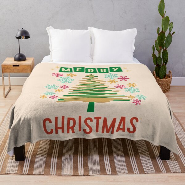 Item preview, Christmas Tree With Snowflakes/ Merry Christmas  designed and sold by Designs By YL.